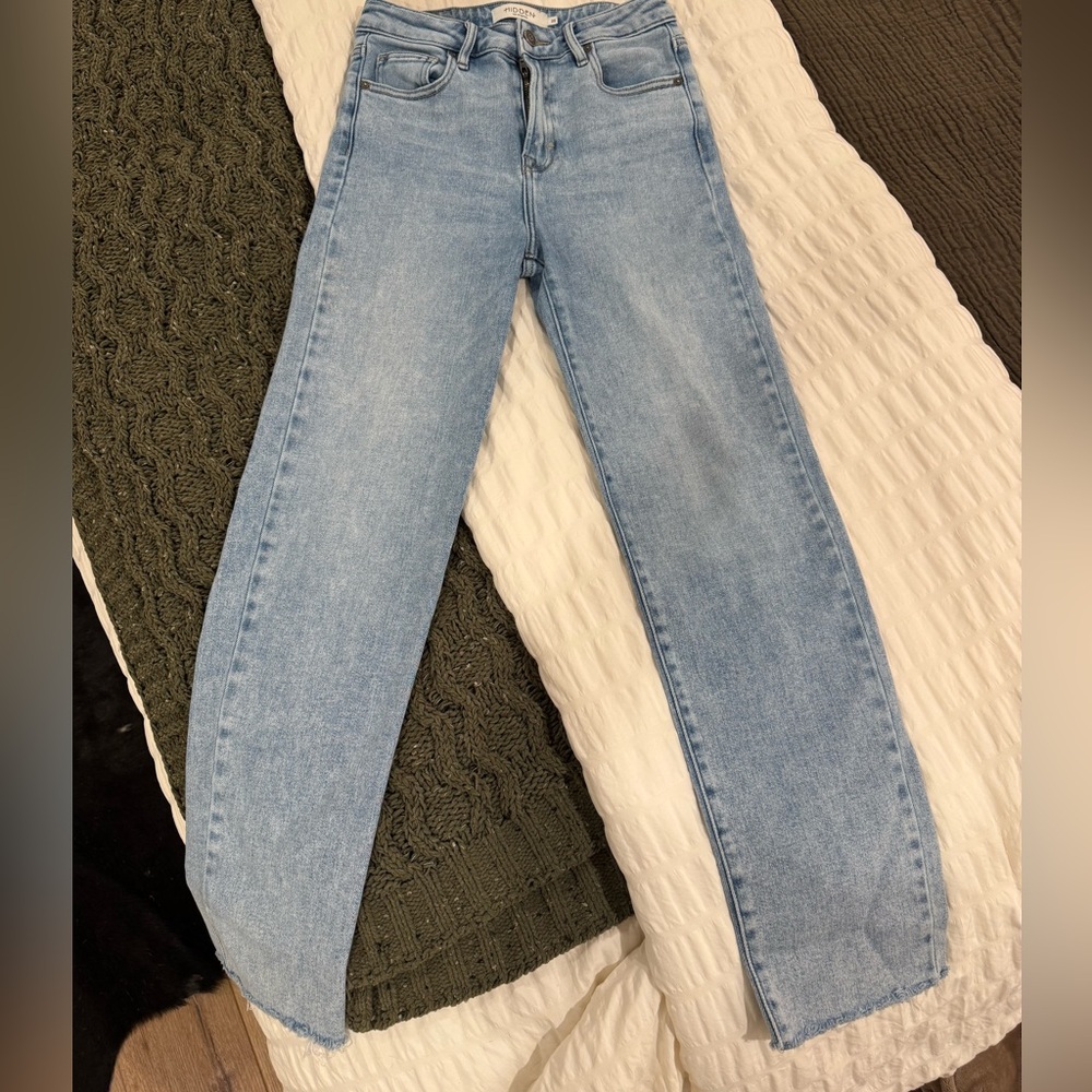 Hidden Tracey cropped straight jeans